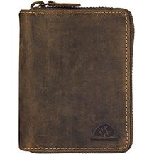 Bild für Greenburry Green Burry Zipper Wallet Brown