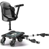 CAM Buggyboard CAM Buggyboard mit Sitz Dudu, beleuchtete Räder, kompaktes Design, universal Befestigung