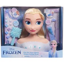 Bild für Just Play Disney Frozen 2 ELSA die Schneekönigin Frisierkopf Deluxe 30cm mit 17 Zubehörteilen für Styling-Spaß
