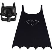 BATMAN DC Serien, Umhang und Masken-Set, Superhelden-Kostüm-Accessoires, Kinder Rollenspiel für Jungen und Mädchen im Alter von 3+