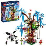 LEGO 71461 DREAMZzz Fantastisches Baumhaus Set, baue 2 Verschiedene Versionen, mit Mrs. Castillo, Izzie, Mateo und dem Nachtjäger als Minifiguren, fantasievolles Spielzeug basierend auf der TV-Show