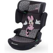 Bebeconfort Road Fix i-Size Kindersitz, Disney Authentic Minnie für Kinder 100-150 cm, sicher mit ISOFIX, nur 3,8 kg, verstellbare Kopfstütze