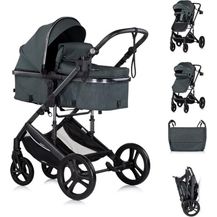 Bild für Chipolino Kinderwagen 2 in 1 Amore Getränkehalter Wickeltasche Fußabdeckung Korb