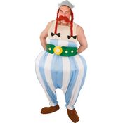 Chaks Asterix und Obelix: Obelix (XXL), Kostümset mit Overall, Helm, Gürtel und Zubehör
