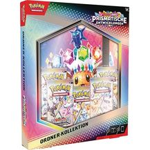 Bild für Pokémon Pokémon-Sammelkartenspiel Ordner-Kollektion Karmesin & Purpur – Prismatische Entwicklungen (Terakristall-Pokémon-ex, Ordner mit 378 Kartenfächern & 5 Boosterpacks)