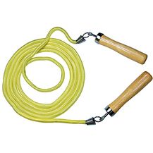Bild für Best Sporting Springseil mit Holzgriffe I Farbe gelb I Länge 280 cm I Seilspringen Fitness für Kraft