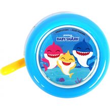 Bild für fahrradklingel Baby Shark 55 mm Stahl blau/gelb