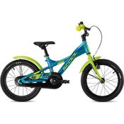 S cool 'XXlite' Kinderfahrrad 16 Zoll in Blau/Gelb