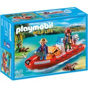 PLAYMOBIL - Schlauchboot mit Wilderern 5559