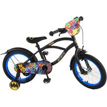 Bild für Kinderfahrrad Batman 16 Zoll mit Rücktrittbremse 95% vormontiert