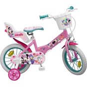 Toimsa Kinderfahrrad 14 Zoll Minnie Mouse