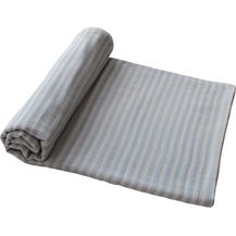 Bild für Mushie Musselinwickel Blue Stripe