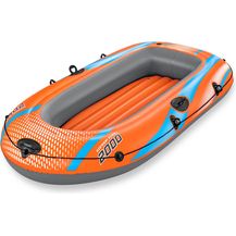 Bild für "3x Bestway Schlauchboot Kondor Elite 2000 Sport Angeln Rudern Paddeln Motor Set"