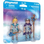 PLAYMOBIL Magic DuoPack 71208 'Eisprinzessin und Eisprinz', 15 Teile, ab 4 Jahren