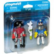 Playmobil Space 70080 'DuoPack Spacepolizist und Ganove', 17 Teile, ab 4 Jahren