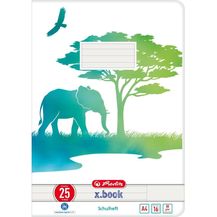 Bild für Herlitz Schulheft A4 GREENline 16 Bl. Lineatur 25 Elefant (50039968)