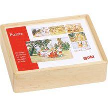 Bild für Würfelpuzzle Märchen Holz