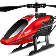 Bild für VATOS Hubschrauber Ferngesteuert RC Helikopter: Höhenlage Hobby Flugzeug Kreisel & LED Licht 3,5 Kanal Micro Alloy Mini Military Serie Indoor Spielzeug Geschenk für Jungen Erwachsene