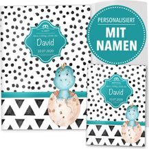 Bild für OLGS U-Heft- und Impfpasshüllen 3-teilig Set Creative Royal Dinosaurier 