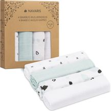 Bild für Navaris Bambus Baby Mullwindel Set