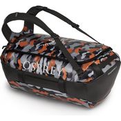 Osprey Transporter 40 Black - Orange Camo, Größe 40l - Reisetasche, Farbe Orange-Schwarz