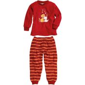 Playshoes pyjama Katzen rot Mädchen Größe 86