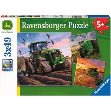 Bild für Ravensburger Kinder Puzzle 2 x 49 Teile John Deere in Aktion