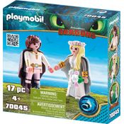 Playmobil Dragons 70045 'Astrid und Hicks', 17 Teile, ab 4 Jahren