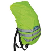 Bild für Rucksackhülle mit Reflexstreifen für Kinder neongelb reflektierend