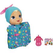 Baby Alive, Baby Grows Up (Happy), Happy Hope oder Merry Meadow, sprechende wachsende Babypuppe, mit Überraschungszubehör (französische Version)