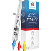 Bild für Medi Grade Ohrenreiniger und Ohr Wachs-Entferner Spritzen Set mit 3 x Sanften Quad-Stream Ohrenschmalz Entferner 