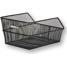 Bild für Basil Schultaschenkorb Cento S schwarz engmaschig 36x26x18 cm