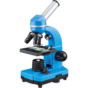 Bresser Optics Junior Digitales Mikroskop Blau Aluminium Kunststoff 1600x 40x LED