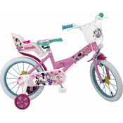 Toimsa Kinder Minnie 16 Zoll Kinderfahrrad, Rosa, Zoll