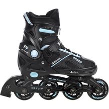 Bild für Raven Inliner Pulse Black/Cyan 40-43 verstellbar