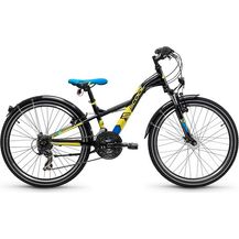 Bild für S-Cool XXlite Steel 21-S 24 Zoll Mountainbike Schwarz 31 cm