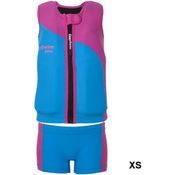 Schwimmanzug für Mädchen Easy Swim PRO Girl, Größe: XS (Körpergewicht: 13-16kg, Alter: 2-4Jahre)