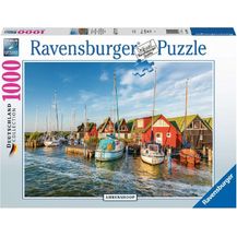 Bild für Ravensburger Puzzle 1000 Teile Romantische Hafenwelt von Ahrenshoop
