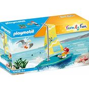 Playmobil Family Fun 70438 'Segeljolle', 17 Teile, ab 4 Jahren