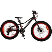 Gradient 20 Zoll 28 cm Jungen 6G Scheibenbremse Schwarz/Rot