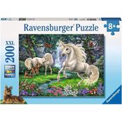 Ravensburger 200 Teile XXL Puzzle Geheimnisvolle Einhörner