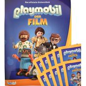 Playmobil - Der Film 2019 - Sammelsticker - 1 Album + 10 Tüten