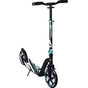 Aluminium Scooter Pro 230/205 mm schwarz-türkis