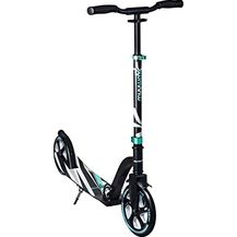 Bild für Aluminium Scooter Pro 230/205 mm schwarz-türkis