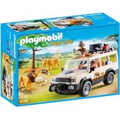PLAYMOBIL Wild Life 6798 Safari-Geländewagen mit Seilwinde, Ab 4 Jahren