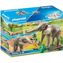 Bild für PLAYMOBIL 70324 Elefanten im Gehege