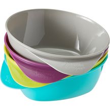Bild für Tommee Tippee BOWL WITH TRIANGLE BASE 4 PCS. + pacifier + bottle + inserts (TT0262)