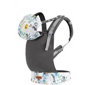 MOMI COLLETE Babytrage ab 3 Lebensmonat für Babys und Kleinkinder bis max 20 kg Körpergewicht mit Kapuze einer Köpfchenstütze für das Baby optimale Anpassung mit 6 Einstellpunkten