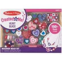 Bild für Melissa & Doug Holzperlen-Set Süße Herzen