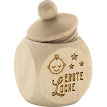 Bild für Spruchreif PREMIUM QUALITÄT 100% EMOTIONAL · Milchzahndose aus Holz mit Schraubdeckel und Gravur · Kinder Holzdose für erste Locke zur Aufbewahrung · Geschenke zur Geburt · Baby Geschenke